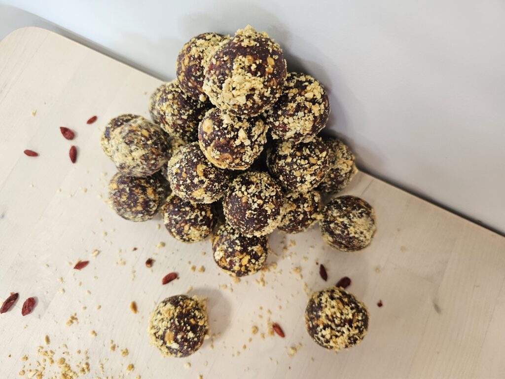 goji berry peanut jam go ball